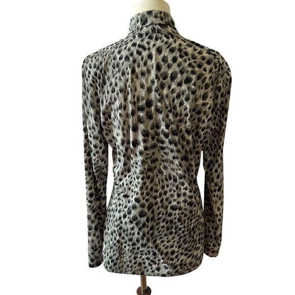 J. MCLAUGHLIN NORA TOP L TURTLENECK LIGHTWEIGHT STRETCHY LAYER UP OFFICE SPORTY - Picture 5 of 13